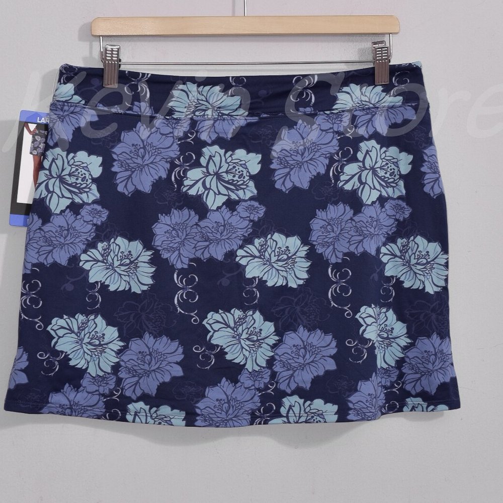 Blue (Peony Periwinkle) Tranquility by Colorado‎ Clothing Ladies' Skorts